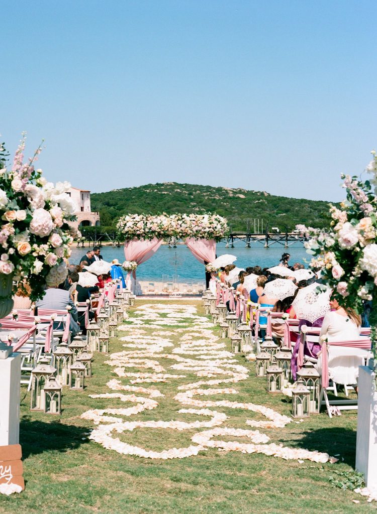 best wedding planner in Italy - lebanese luxury wedding porto cervo costa smeralda Sardinia Hotel Cala di Volpe - Elisa Mocci