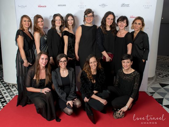 Team Italy ai Love Travel Awards di AMOUR Monaco