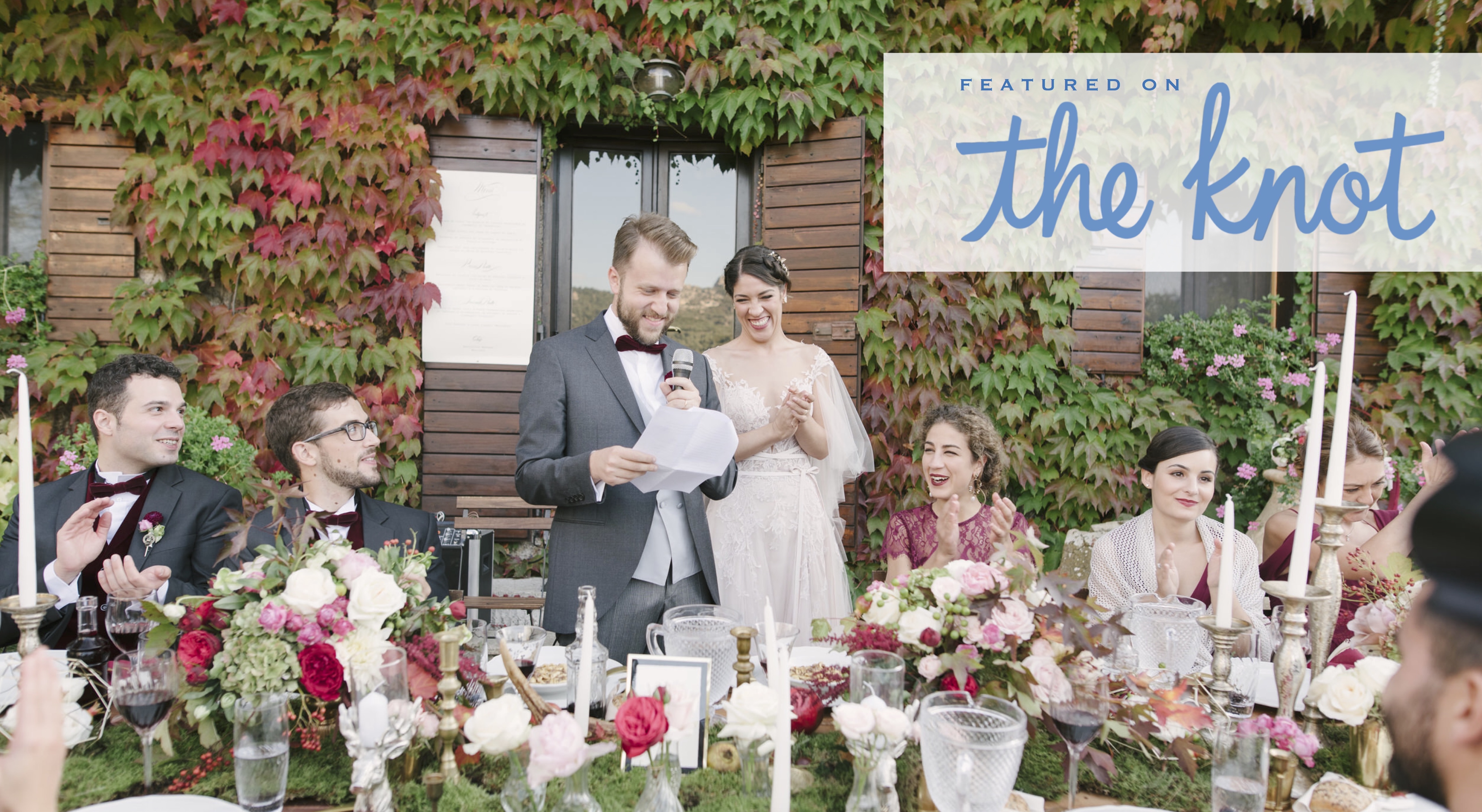 elisa mocci wedding the knot feature