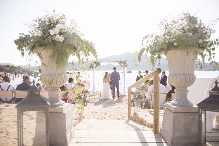 beach wedding costa smeralda sardinia